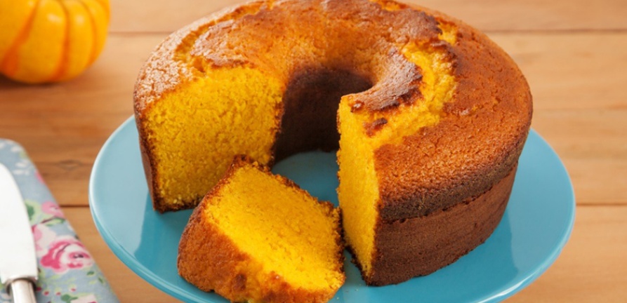 Bolo de casca de abóbora