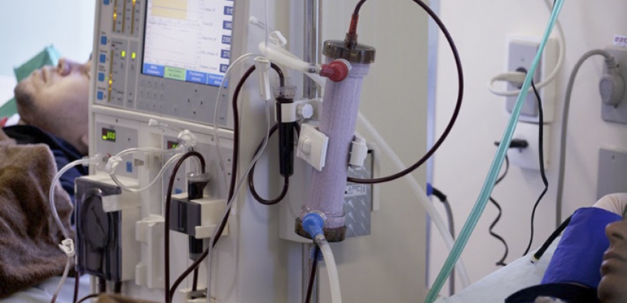 Centro de Hemodiálise do HNSC mantém regras sanitárias para proteger os pacientes assistidos contra a covid-19